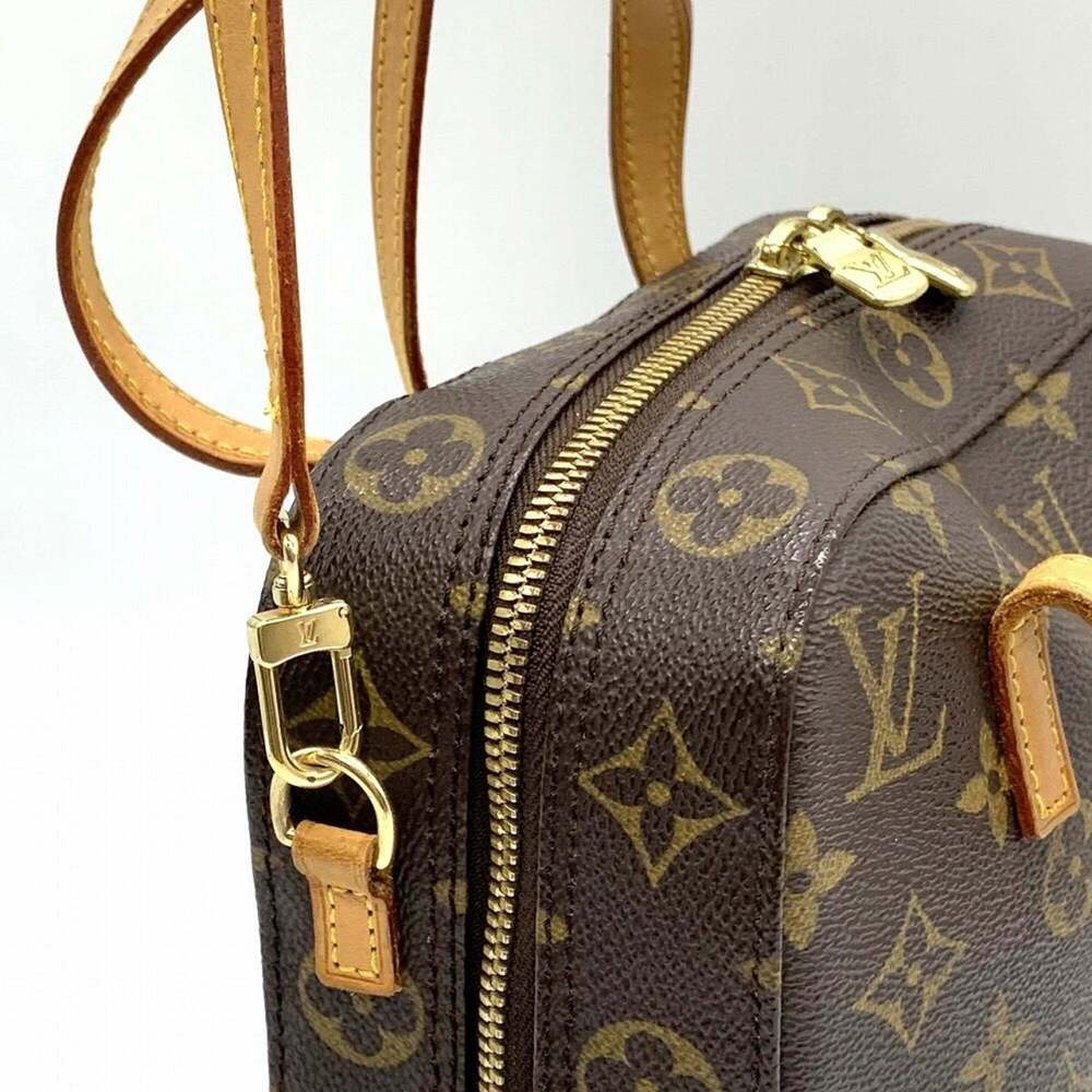 LOUIS VUITTON Authentic Brown Monogram Canvas Shoulder Bag - Picture 2 of 10